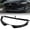 Painted Black, variant on Stay Tuned Performance For 2019-2026 Mazda 3 Hatchback 5DR Matt Black Front Bumper Lip Spoiler MS-Style