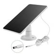thumbnail image 1 of Solar Panel for Blink Camera: 4W Outdoor Solar Charger with 9.84ft Cable! DC white, 1 of 6