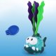 thumbnail image 2 of Juguetes de buceo para niños, piscina al aire libre, caza del tesoro subacuática, juguete para jugar en el agua Aespa Afortunado Sencillez, 2 of 2