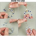 thumbnail image 6 of 520pcs Hoop Earrings Findings Beading Hoop Earring Supplies Brass Golden Silver Waterdrop Round Shaped Ear Kits with Open Jump Rings for Women Jewelry Making Components Crafting Findings for diy, 6 of 9