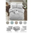 thumbnail image 4 of Grace Living Osmar 5pc King/California King Comforter Set, Grey, 4 of 7