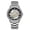 White Steel-Black Noodles, variant on Men's Vintage Skeleton Mechanical Watch, Luminous Hands, Stainless Steel Leather Band