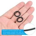 thumbnail image 5 of Uxcell 18.5x13.5x2.5mm Nitrile Rubber O Rings Metric Sealing Gasket, Black 100 Pack, 5 of 6