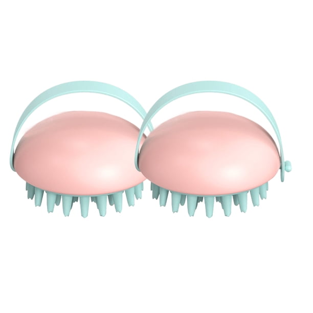 Cepillo de champú para lavado de cabello, masajeador de cuero