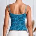 thumbnail image 4 of Norvella Cheetah Print Tank Tops For Womens Leopard Print Spaghetti Strap Scoop Neck Slim Fit Y2K Camisole Summer Casual Shirt, 4 of 5