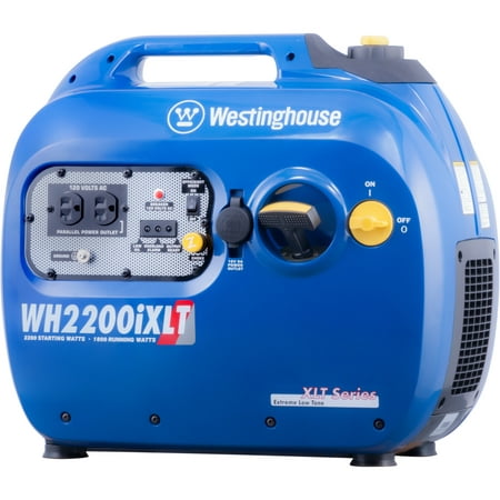 Westinghouse WH2200iXLT Inverter Generator 1800 Rated Watts & 2200 Peak Watts