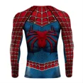 thumbnail image 4 of Nueva camiseta con estampado 3D de cómic retro de araña, camiseta de manga larga de moda de verano, disfraz de cosplay, camiseta de secado rápido para hombres, 4 of 5