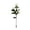 E003- White, variant on Solar Lights Outdoor Garden Red 3 Head Rose Solar Path Lights Waterproof Outdoor Yard Decorations