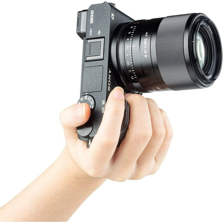 VILTROX 56mm F1.4 f/1.4 E-Mount APS-C Autofocus Prime Lens for Sony A6500  A6300 A6000 A6400 A6100 A5100 A6600 A7 A7R A7C A7II A7RII A7SIII A7III