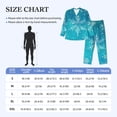 thumbnail image 4 of Sikiie Christmas Snow Mens Pajama Set, Soft Warm Long Sleeve Sleepwear, Cozy Button-Down Pjs for Men-Medium, 4 of 7