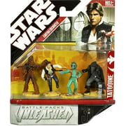 Star Wars Unleashed Battle Packs 2006 Cantina Encounter Action Figure 4-Pack [Trouble On Tatooine]