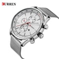 thumbnail image 1 of Temporizador 2016 Marca Mens de lujo ocasional del cuarzo del reloj de agua diario 30M resistente al hombre del reloj del negocio W / Calendario Reloj para hombre 1 1, 1 of 5