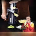 thumbnail image 3 of Household Manual Multifunctional Kitchen Roller Cutter - Hand-Cranked Vegetable Shredder, Slicer & Pasta Maker, Compact Design for Home & Commercial Use, Imported Quality Cooking Tool (Song-Huixuan, 3 of 6