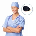 thumbnail image 3 of Sombreros De Operación Doctor Servicio De Larga Duración Color Puro Opaco Pulido Profesional Colores Surtidos Uniforme De Trabajo Gorras De Trabajo 3 Uds seitruly AP008659-01, 3 of 6