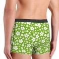 thumbnail image 5 of Naloa Green White Flowers Print Mens Underwear - Boxers for Men, Classic Briefs for Men, 5 of 9