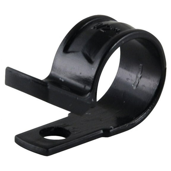 Gardner Bender PPC-1550UVB Plastic Cable Clamp, 3/8 in., Black