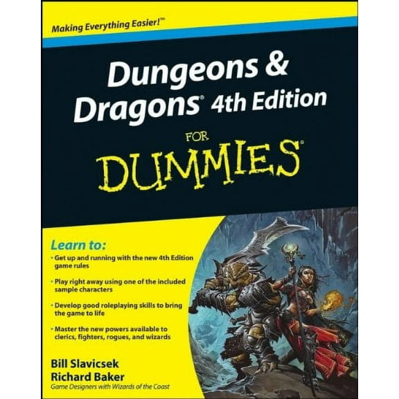 Pre-Owned Dungeons and Dragons 4th Edition for Dummies (For Dummies) Paperback