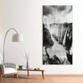 thumbnail image 4 of "The Falls" Reverse Printed Tempered Glass with Silver Leaf, 4 of 5