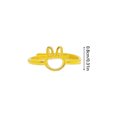 thumbnail image 2 of Qarigey Anillo abierto para mujer, bonita caricatura, moda, boda, compromiso, fiesta, trabajo, viaje, escuela, oficina, joyería, regalos de cumpleaños Ropa, zapatos y accesorios Miscelánea Tipo 2 Qarigey AP014451-02, 2 of 6
