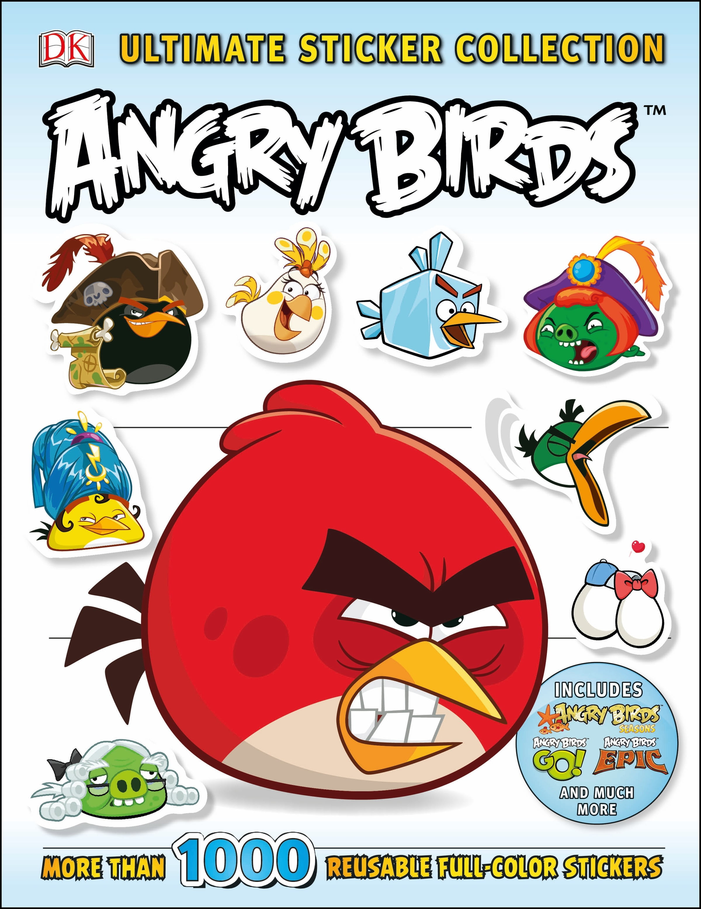 Ultimate Sticker  Collection Angry  Birds  Walmart com 