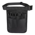 thumbnail image 2 of 2x Nylon Nurse Organizer Belt Pocket Quick Pick Waist Bag Pouch black, 2 of 6