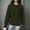 Green, variant on Womens Hoodie With Loose Pullover Long Sleeve Spliced With String Pocket Hoodie Women Hoodie Zipper Zip Tunic Womens Comfy Hoodie Lapel Coat Women Long Tunic Women over Hoodies Long Sleeve with Pocket