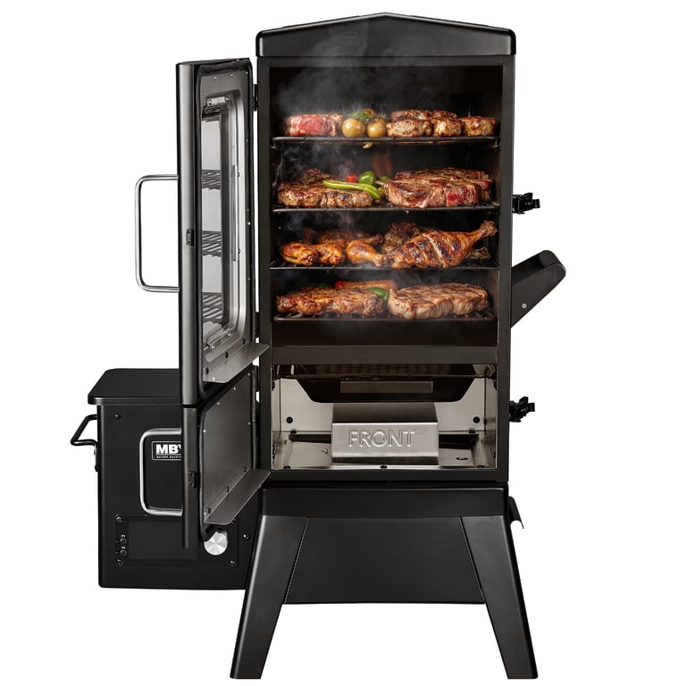 JXXM Vertical Electric Pellet Smoker Grill, Black, 616 Sq In