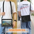 thumbnail image 2 of XYX Case for Fire HD 8 & 8 Plus (12th/10th Generation, 2024/2022/2020) with 360 Degree Rotating, Hand Strap, Shoulder Strap, Black, 2 of 7