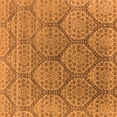 thumbnail image 1 of Ahgly Company Indoor Square Oriental Orange Industrial Area Rugs, 3' Square, 1 of 4