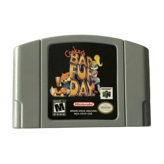 Conker's Bad Fur Day - N64 Video Game for Nintendo 64