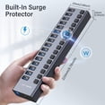 thumbnail image 3 of Powered USB 3.0 Hub, ACASIS 16 Ports USB 3.0 Hub with 5Gbps Data Speed，Aluminum Housing, USB Hub Powered with 90W Power Adapter, USB Hub for P, 3 of 8