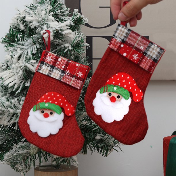 Christmas Stockings Christmas Tree Ornaments Christmas Gift Bags Decorative Ornaments