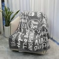 thumbnail image 2 of Inspiring Gifts for Women, Get Well Soon Gifts for Men, Warm Hugs Blanket Gifts for Women Friend Mom Wife Daughter Sister（Grey Blankets）, 2 of 6