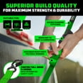 thumbnail image 5 of Rhino USA 1" x 10' Retractable Ratchet Straps 1,209lb Break Strength (Green 4-Pack), 5 of 6