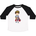 thumbnail image 3 of Inktastic Boy Prince, Knight In Shining Armor, Brown Hair Boys Toddler T-Shirt, 3 of 5