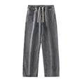 thumbnail image 3 of B91xZ Men's Work Jeans Slim Fit Jeans Stretch Destroyed Ripped Skinny Denim Pants,GY2 XL, 3 of 4