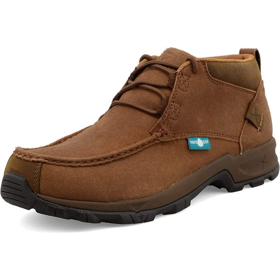 Twisted X Men's 4" Hiker Boot, Brown Patina, 8.5 W