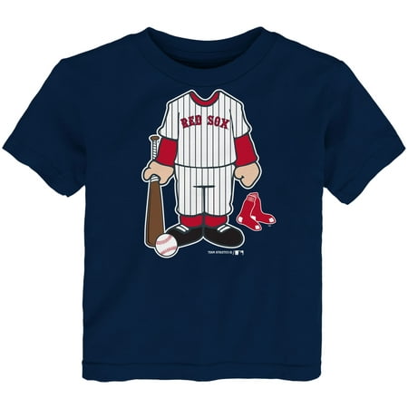 Toddler Navy Boston Red Sox Uniform T-Shirt