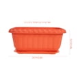 thumbnail image 5 of 2 Sets Plastic Vegetable Planters Growing Containers Garden Home Decors, 5 of 5