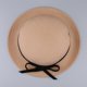 thumbnail image 5 of Sombrero de Feltro de Lana Yinane Con Cinta de Lazo Ajustable Transpirable Ligero para Mujer Chica Elegante Bronceado Suave, 5 of 7