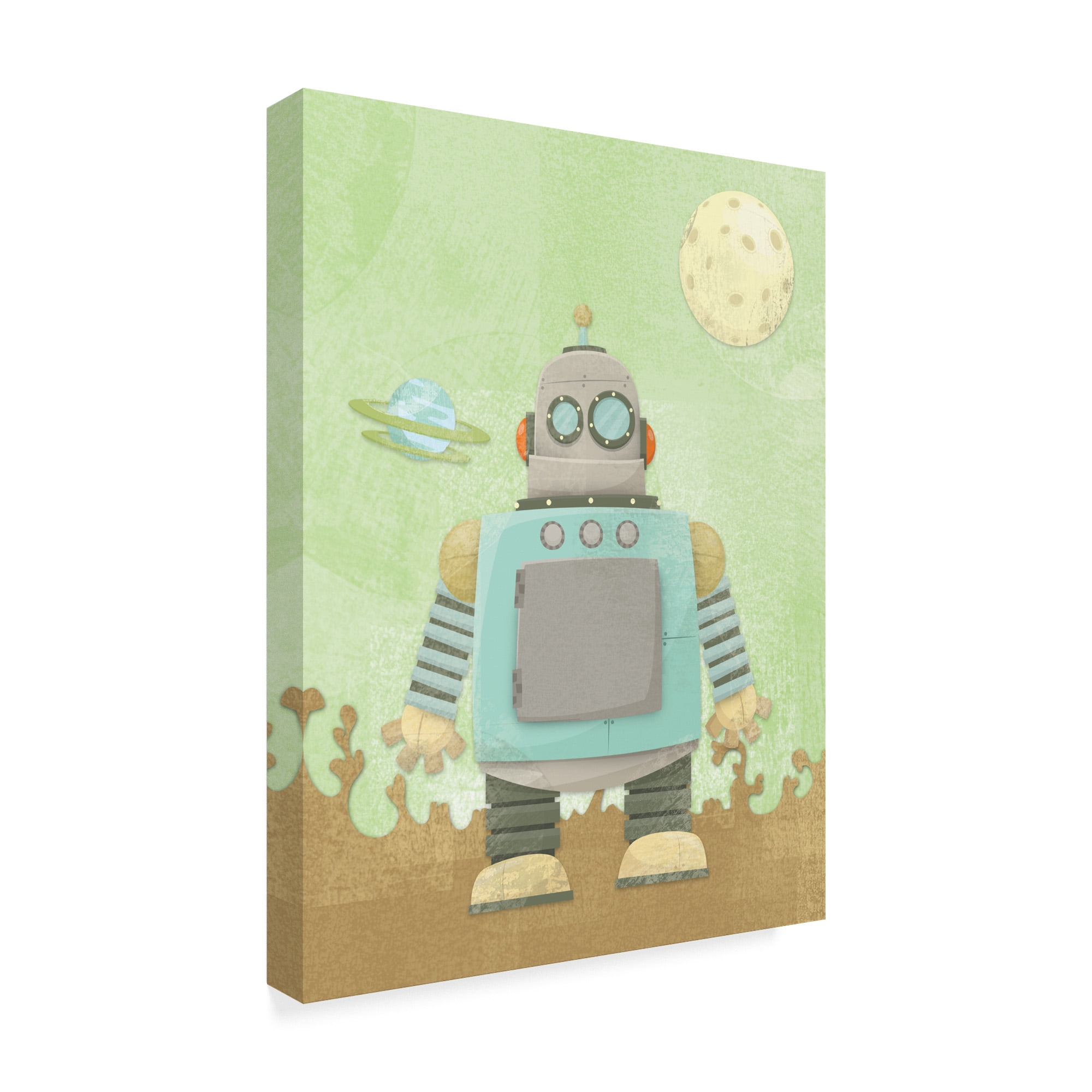Trademark Fine Art 'Kids Robot' Canvas Art by Michael Murdock
