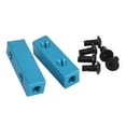 thumbnail image 4 of Ruiboury 2Pcs RC Servo Mount Easy to Install DIY Accessory for 1/10 CW01 Model RC Car blue for 1/10 RC car, 4 of 6