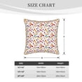 thumbnail image 2 of KLL Drink And Cocktail Glasses Decorative Throw Pillow Covers Velvet Soft for Couch Sofa Bedroom Living Room Outdoor (No pillow core)- 20"x20", 2 of 5