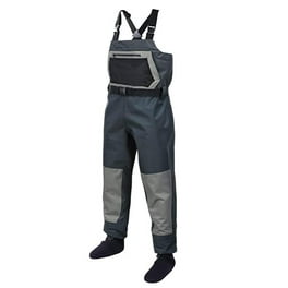 YOYO Breathable Chest Wader 3-Ply 100% Durable and Waterproof with Neoprene  Stocking Foot Insulated Fishing Chest Waders for Fly Fishing,Duck  Hunting,Emergency Flooding for Men and Women 