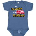thumbnail image 3 of Inktastic My Pawpaw is a Firefighter with Fire Truck Boys or Girls Baby Bodysuit, 3 of 5