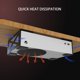 thumbnail image 3 of Soporte bajo escritorio Monzlteck 8,1 cm para Xbox/PS4/Mini PC, 3 of 8