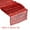 Red, variant on Gold Table Runner 70" x 11", Long Shining Sequin Table Runner