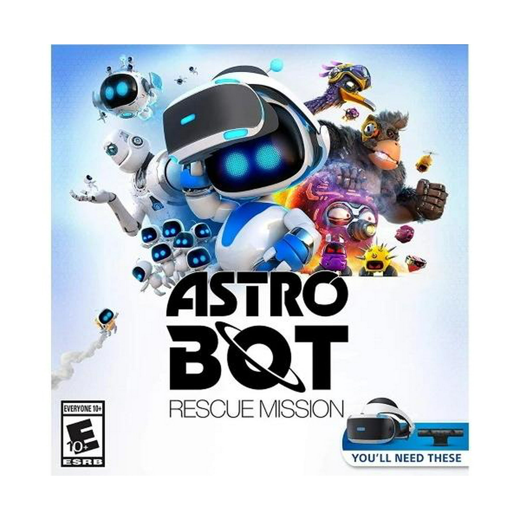 PlayStation VR Mega Pack PlayStation VR WORLDS The Elder Scrolls V Skyrim VR Astro Bot Rescue Mission Resident Evil 7 Biohazard Everybody s Golf VR Bundle PSVR PlayStation Walmart