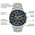 thumbnail image 4 of Citizen Men's Eco-Drive Blue Angels World Chronograph A-T Watch AT8020-54L, 4 of 6