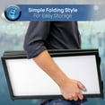 thumbnail image 3 of Pyle PDJFAC02 20x68x16 Inch Tabletop DJ Booth Cover Screen Scrim Panel Facade, 3 of 7